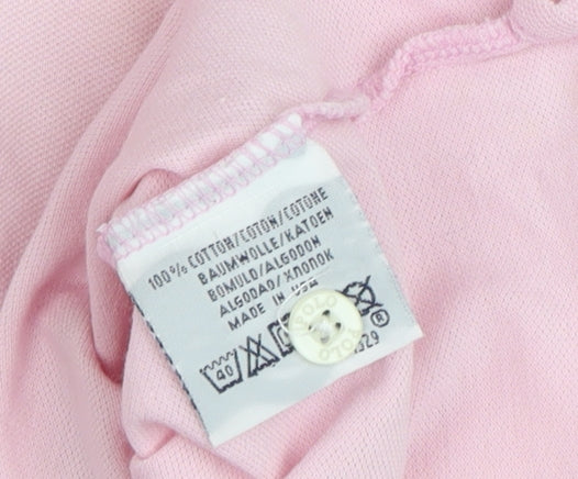 Polo Ralph Lauren Men's Pink Medium Polo Shirt