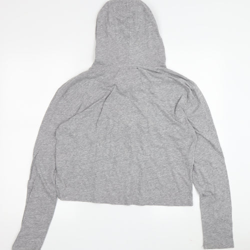 Superdry Women's Grey Pullover Hoodie Size 10