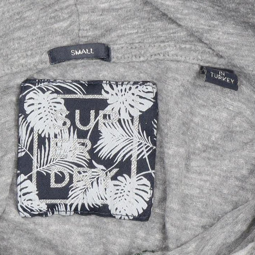Superdry Women's Grey Pullover Hoodie Size 10