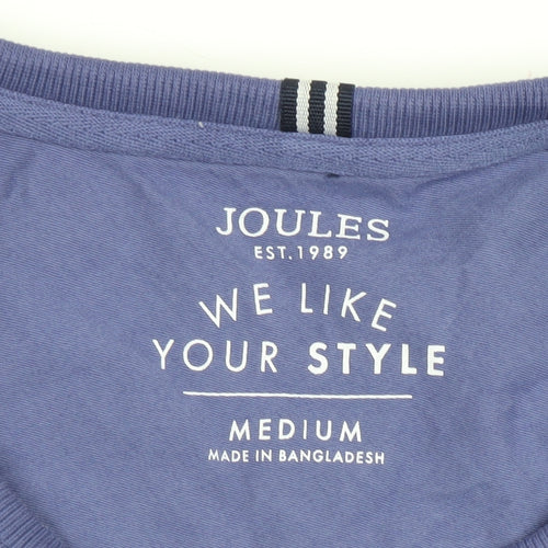 Joules Men's Blue Crew Neck Sweatshirt, Medium