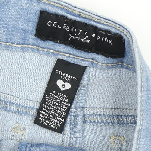 Celebrity Pink Girls Blue Skinny Jeans Size 8 Years