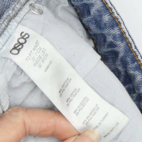 ASOS Women's Blue Straight Jeans Size 28
