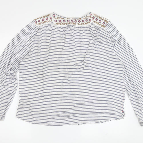 White Stuff Women's Button-Up Top Size 14