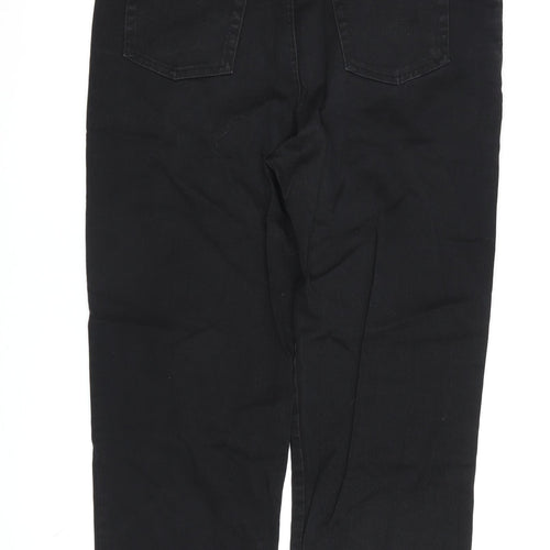 Gloria Vanderbilt Men's Black Straight Jeans Size 14