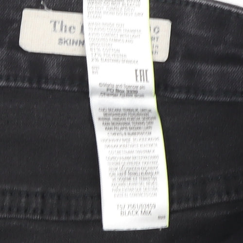 Marks and Spencer Women's Black Skinny Jeans Size 10