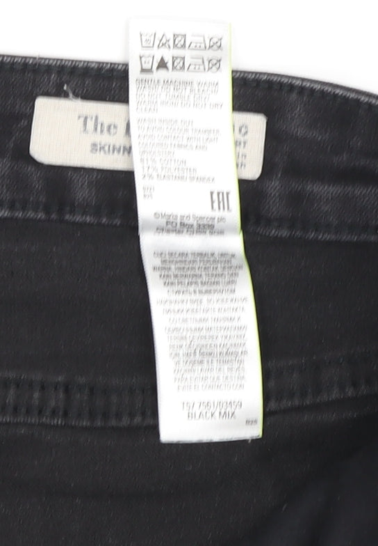 Marks and Spencer Women's Black Skinny Jeans Size 10