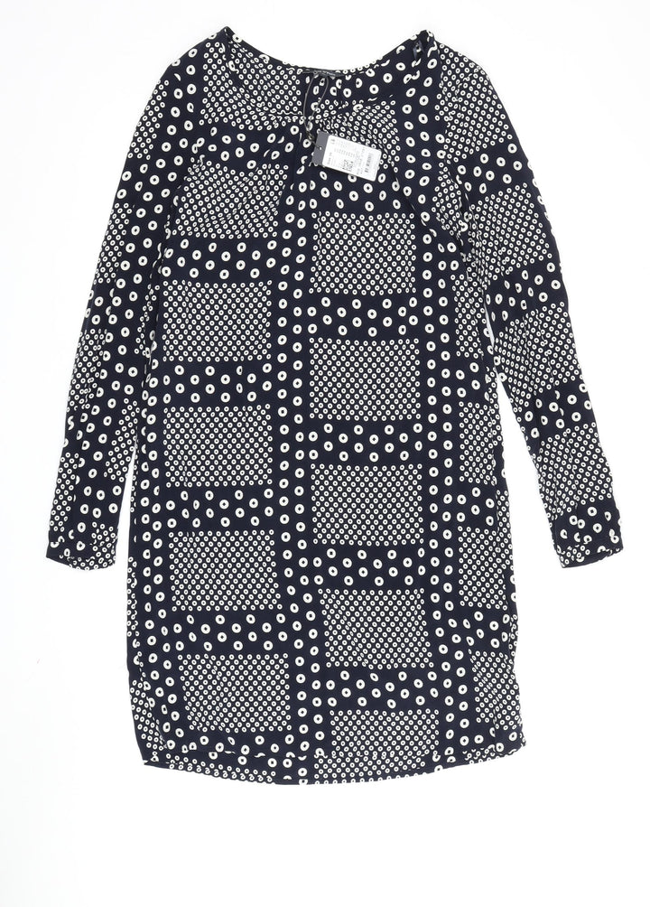 Marc O'Polo Women's Black Polka Dot Shift Dress Size 6