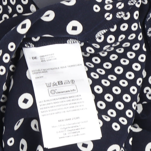 Marc O'Polo Women's Black Polka Dot Shift Dress Size 6