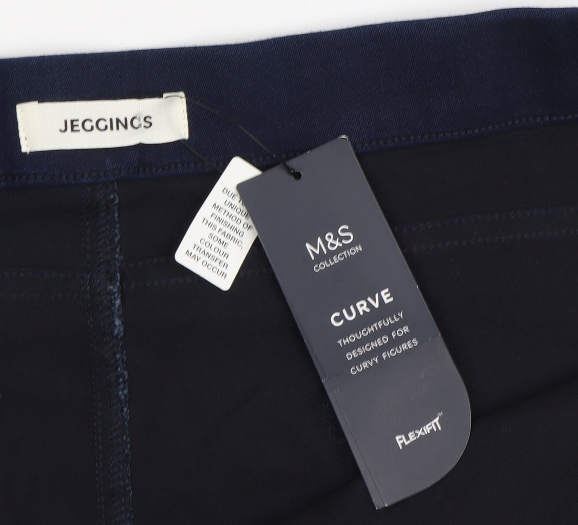 Marks and Spencer Women's Blue Jegging Size 28