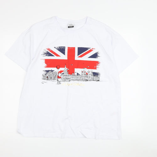 Disney at George Women's White T-Shirt 14, Winnie the Pooh
