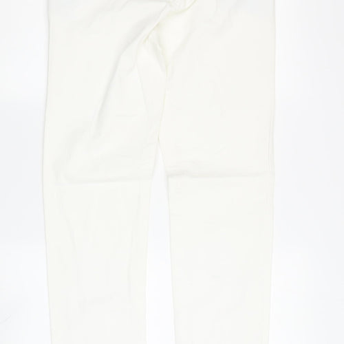 Tommy Hilfiger Women's White Straight Jeans 2XS