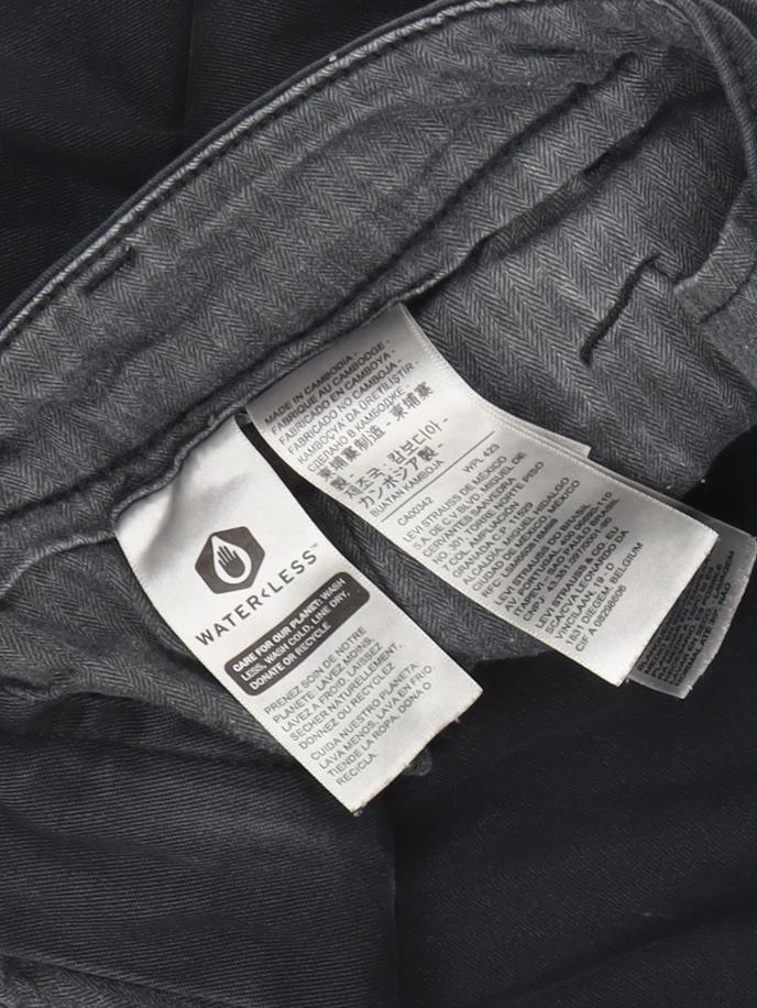 Levi's Men's Black Slim Tapered Jeans Size 30