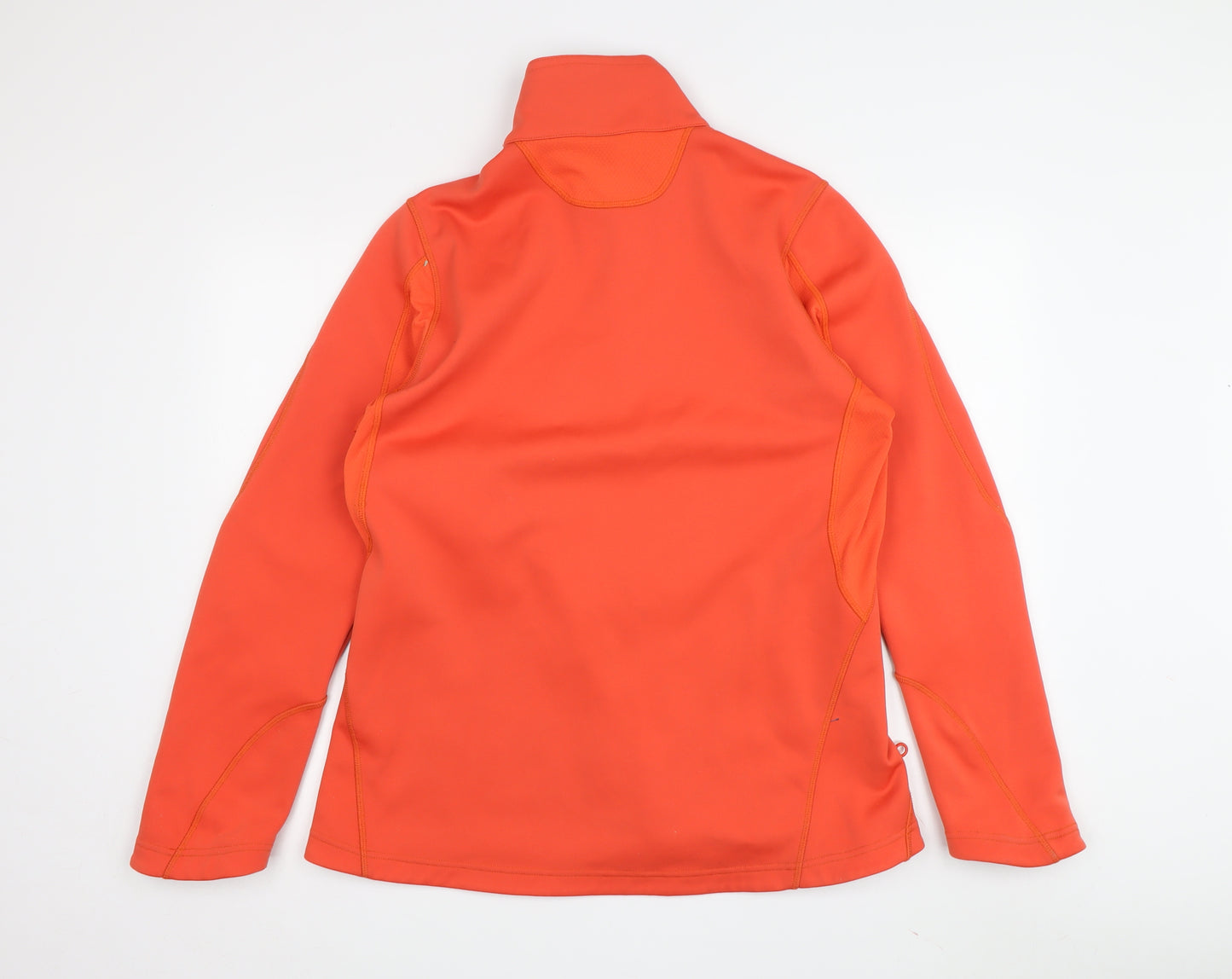 Adidas Women's Orange Full Zip Jacket Size 18