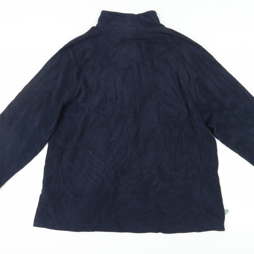 Regatta Women's Blue 1/2 Zip Pullover Sweatshirt Size 16
