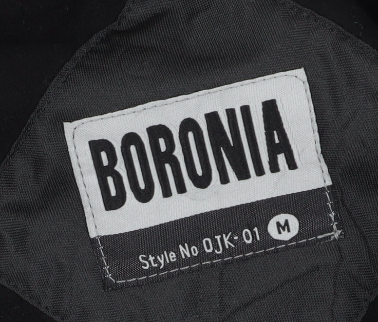 Boronia Men's Black Mid-Length Jacket M