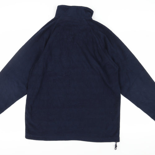 Kappa Men's Blue 1/2 Zip Fleece Sweatshirt L
