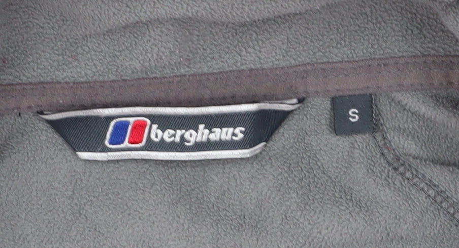 Berghaus Mens Grey Fleece 1/4 Zip Sweatshirt S