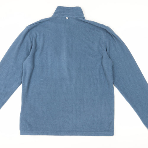 Regatta Men's Blue 1/4 Zip Sweatshirt L