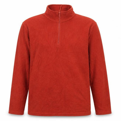 Mountain Warehouse Men's Red Fleece Pullover L