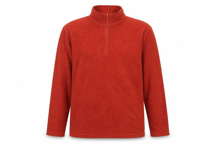 Mountain Warehouse Men's Red Fleece Pullover L