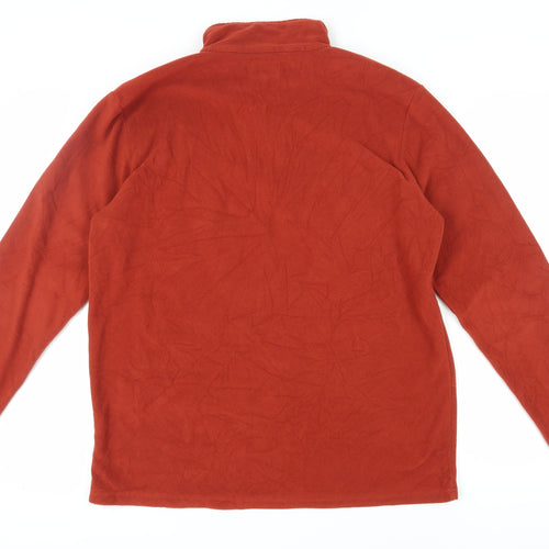 Mountain Warehouse Men's Red Fleece Pullover L