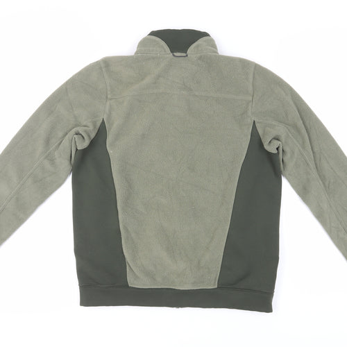 Nike Boys Green Track Jacket M Full Zip for Running