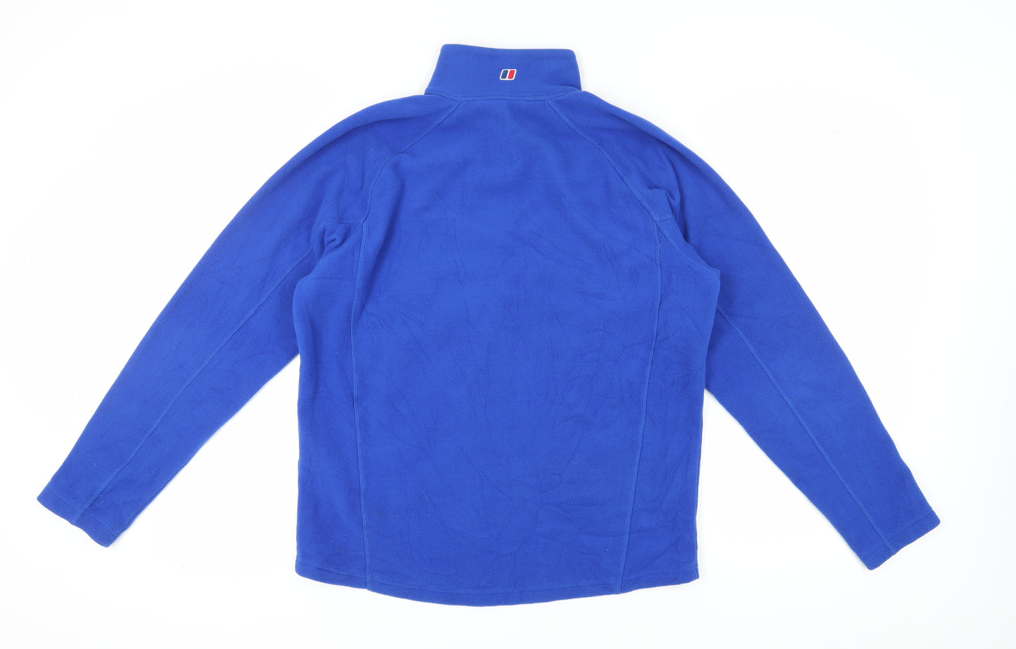 Berghaus Men's Blue M 1/4 Zip Fleece Sweatshirt
