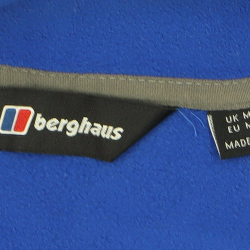 Berghaus Men's Blue M 1/4 Zip Fleece Sweatshirt