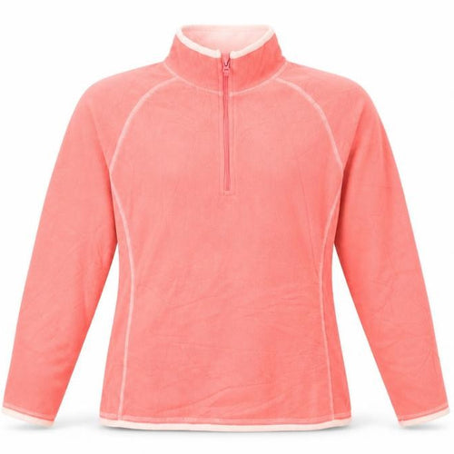 Mountain Warehouse Women's Pink 1/2 Zip Fleece Sweatshirt Size 14