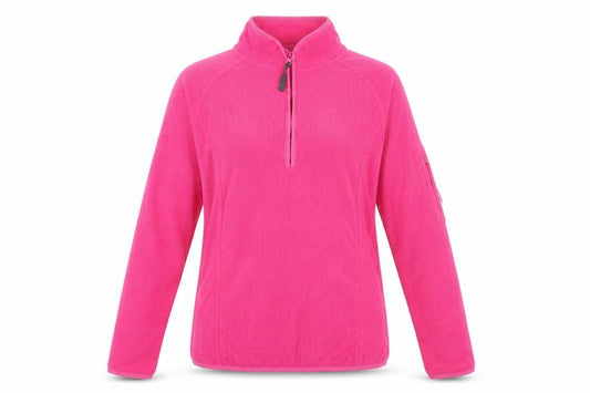 Front view of Peter Storm Women's Pink Pullover Sweatshirt, size 10