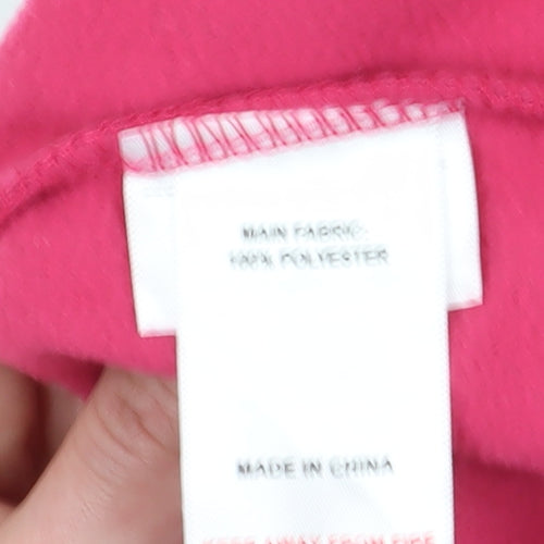 Peter Storm Women's Pink Fleece V-Neck Pullover