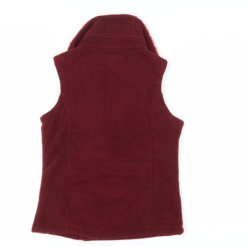 Regatta Women's Red Fleece Waistcoat Size 8