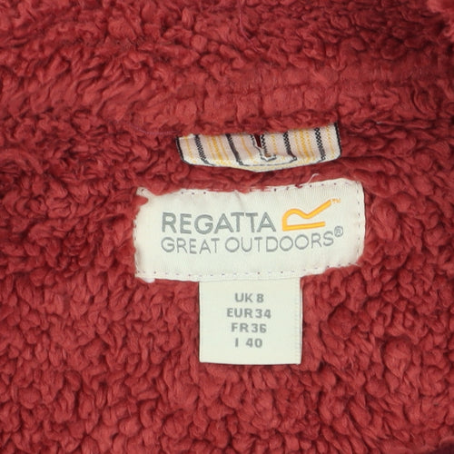 Regatta Women's Red Fleece Waistcoat Size 8