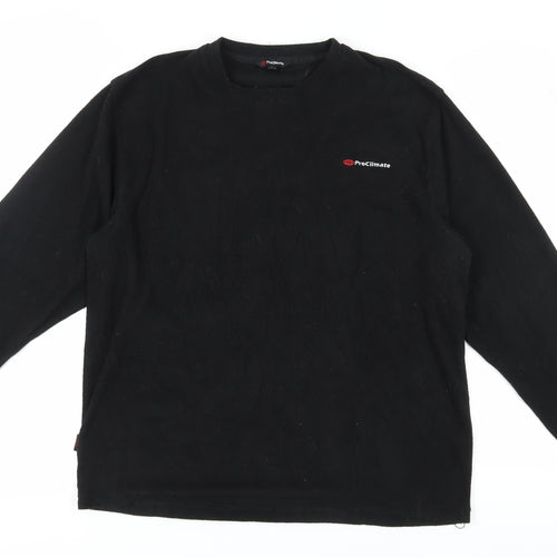ProClimate Men’s Black Pullover Sweatshirt L