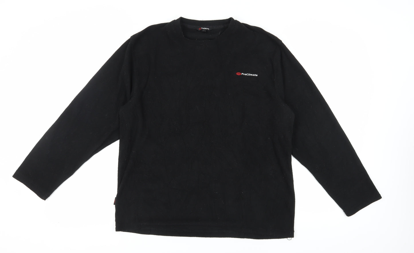 ProClimate Men’s Black Pullover Sweatshirt L