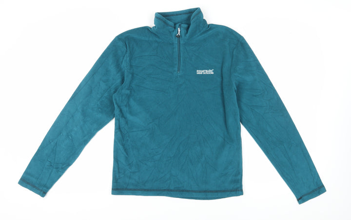 Regatta Men's Blue S Fleece Henley Sweatshirt