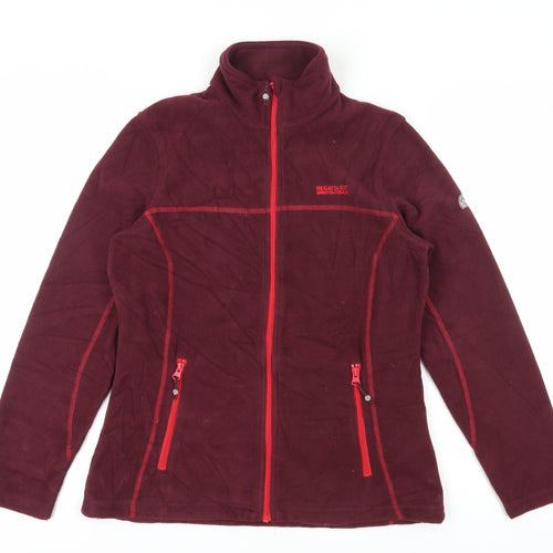 Regatta Women's Red Fleece Jacket, Size 12
