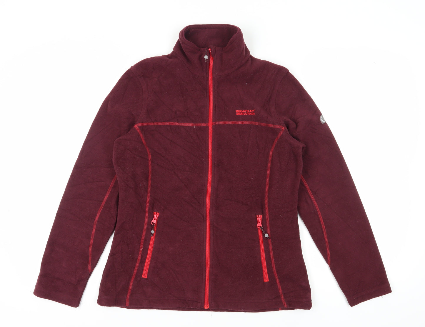 Regatta Women's Red Fleece Jacket, Size 12