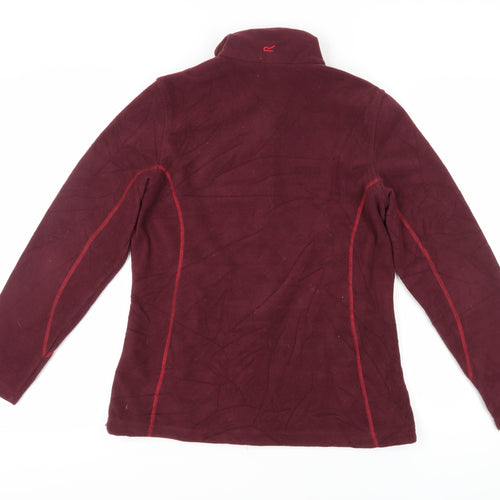 Regatta Women's Red Fleece Jacket, Size 12