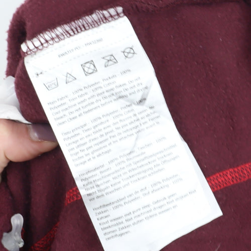 Regatta Women's Red Fleece Jacket, Size 12
