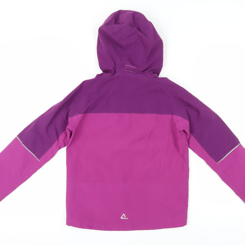 Dare 2b Girls Purple Ski Jacket, Size 10, Waterproof & Hooded