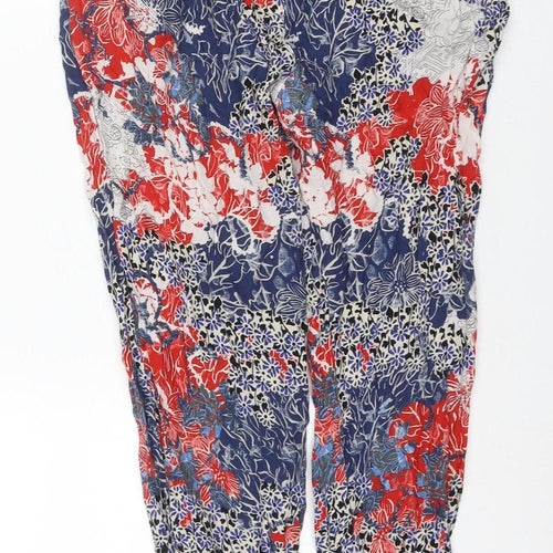 River Island Women's Multicoloured Harem Trousers Size 8