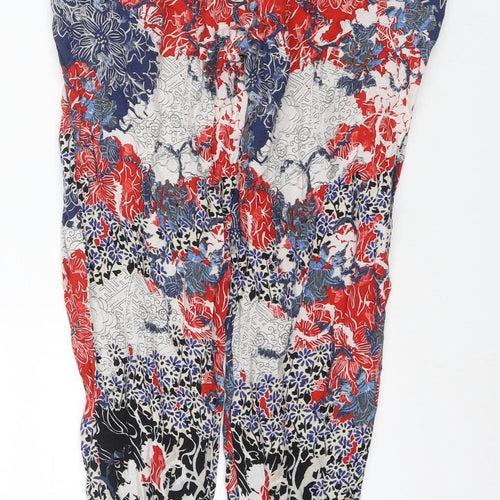 River Island Women's Multicoloured Harem Trousers Size 8