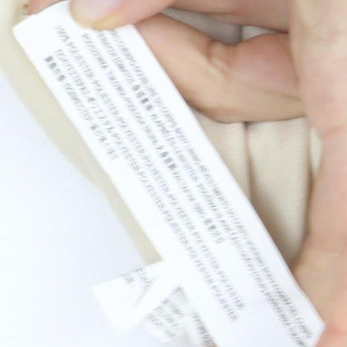 Bershka Women Beige A-Line Skirt M Knee Pleated