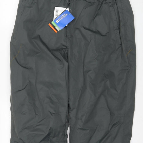 Mountain Warehouse Men's Grey XL Snow Pants Waterproof