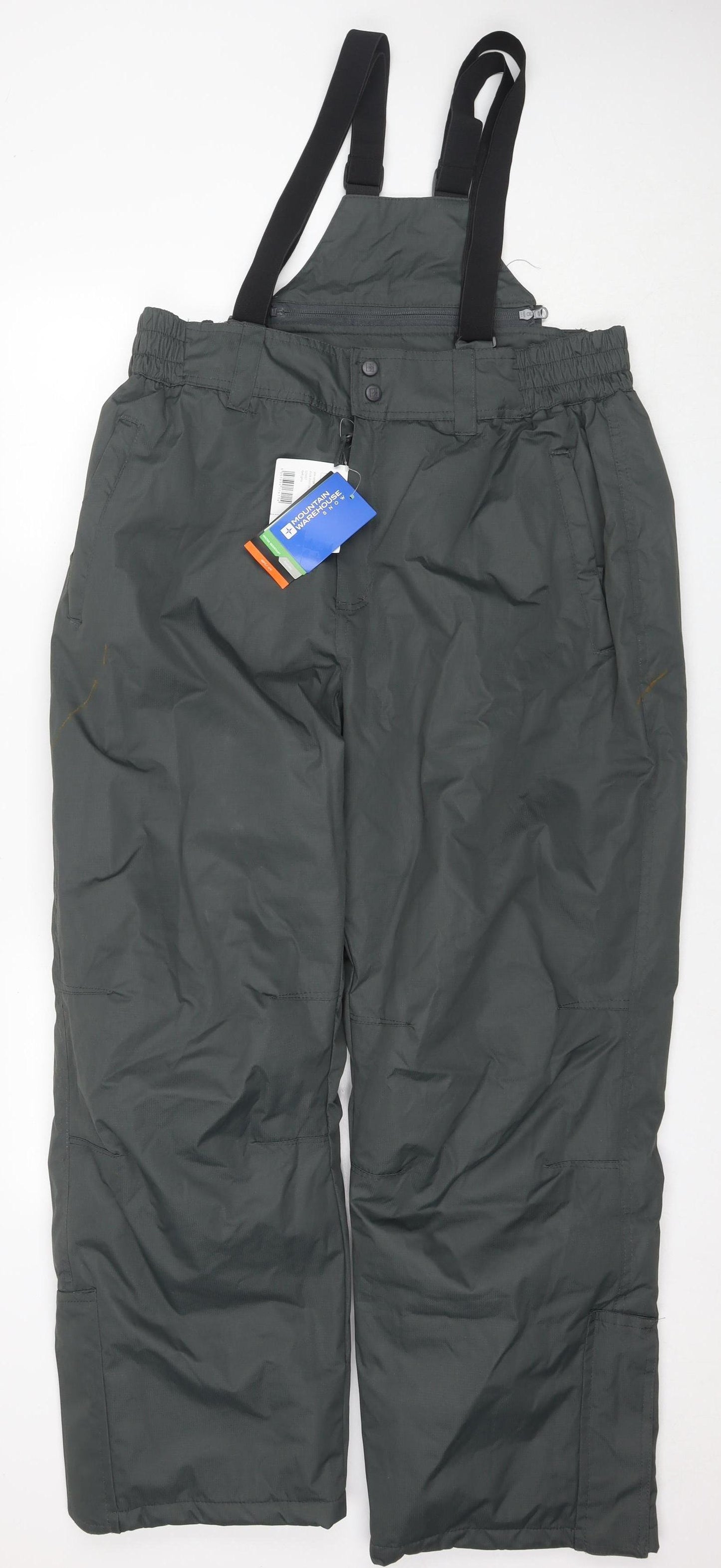 Mountain Warehouse Men's Grey XL Snow Pants Waterproof
