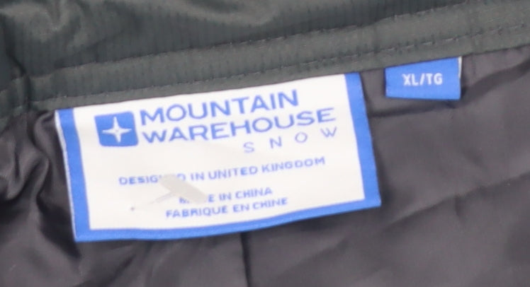 Mountain Warehouse Men's Grey XL Snow Pants Waterproof
