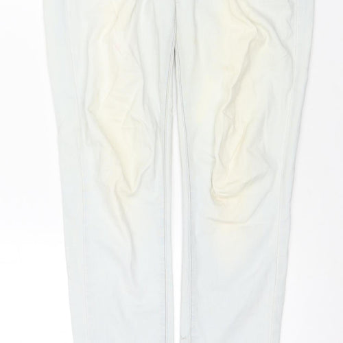 Mango Women's Blue Straight Jeans Size 10