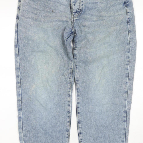 boohooMAN Men's Blue Size 30 Regular Fit Jeans
