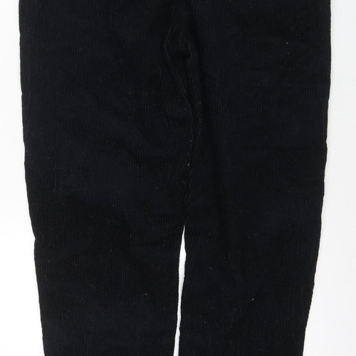 Lee Men's Black Corduroy Tapered Chino Trousers 31